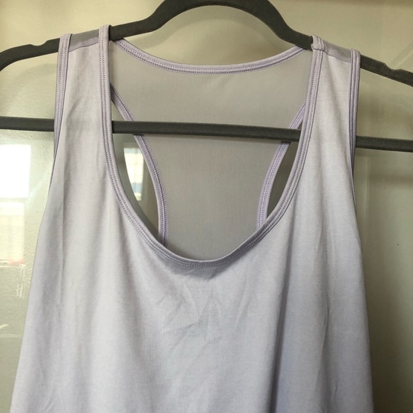 Jessica Simpson Athleisure Workout Racerback Lavender Tank Top XL - Picture 9 of 9